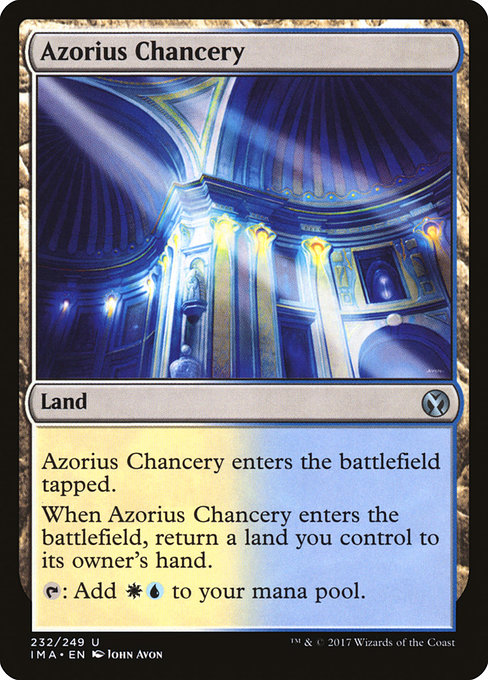 Azorius Chancery - Iconic Masters