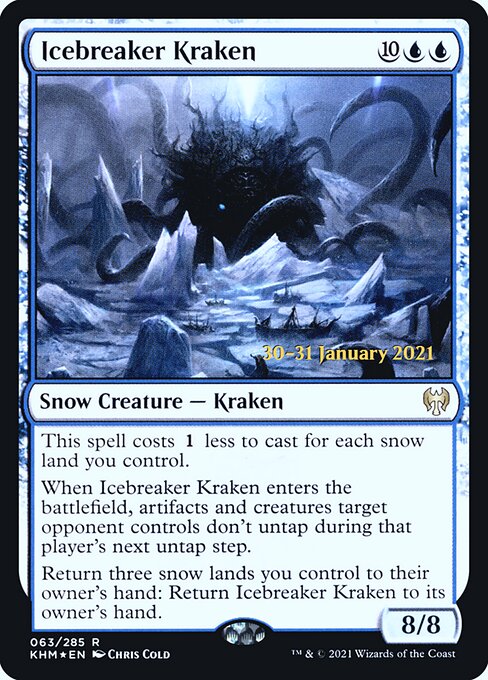 Icebreaker Kraken - Kaldheim Promos - Promo Foil