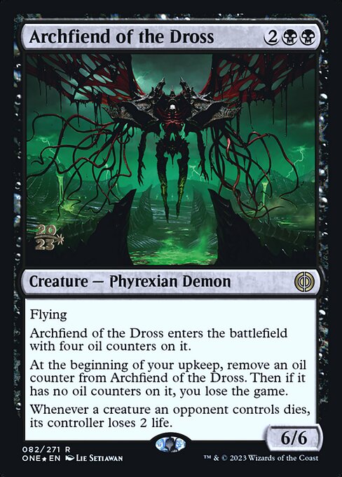 Archfiend of the Dross - Phyrexia: All Will Be One Promos