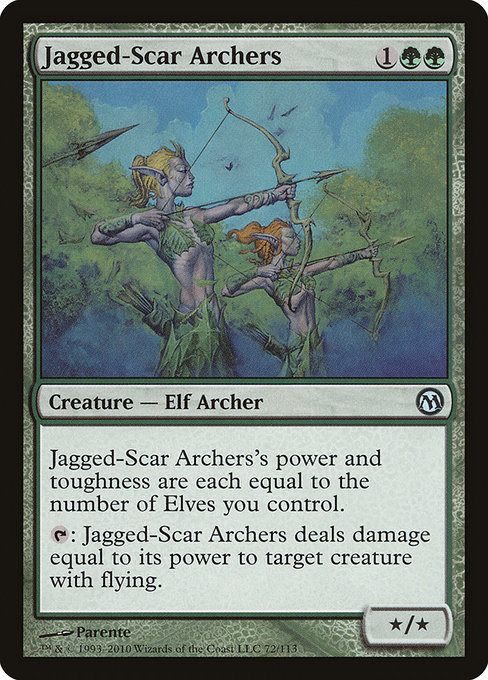 Jagged-Scar Archers - Duels of the Planeswalkers