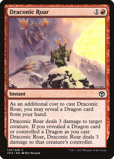 Draconic Roar - Iconic Masters