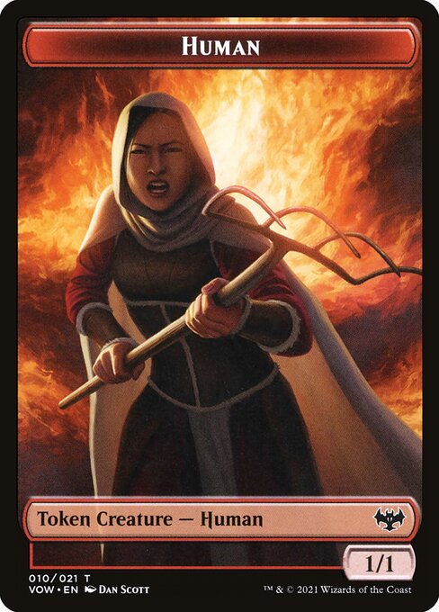Human - Innistrad: Crimson Vow Tokens