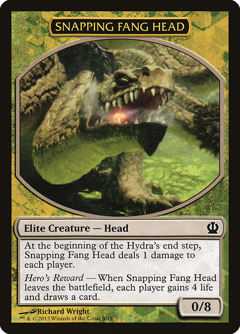 Snapping Fang Head - Face the Hydra