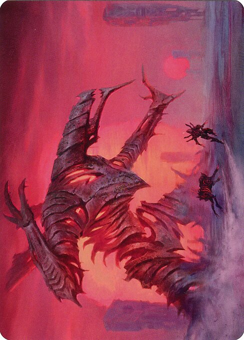 Red Sun's Twilight - Phyrexia: All Will Be One Art Series