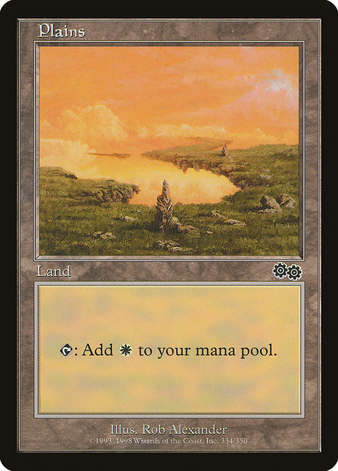 Plains - Urza's Saga