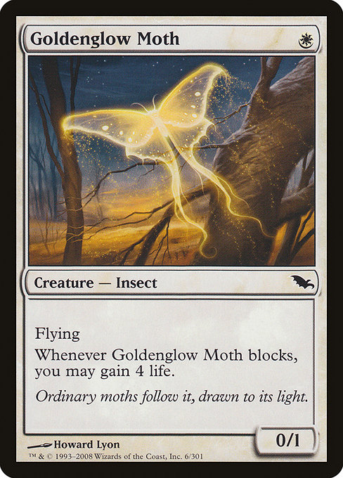 Goldenglow Moth - Shadowmoor