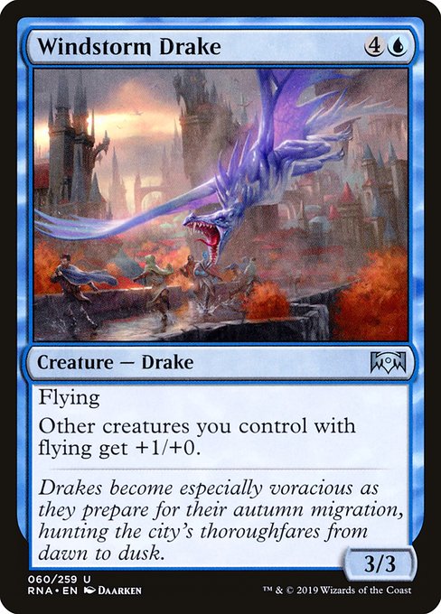 Windstorm Drake - Ravnica Allegiance