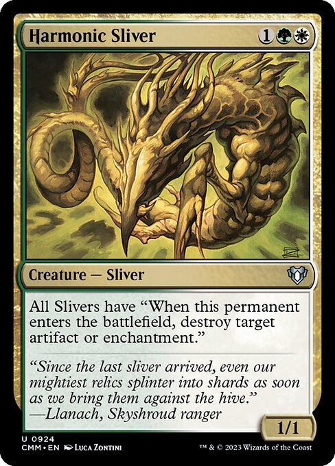 Harmonic Sliver - Commander Masters