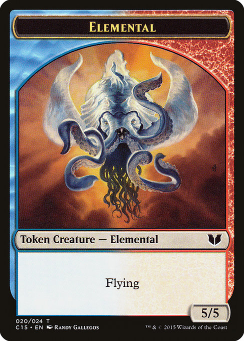 Elemental - Commander 2015 Tokens