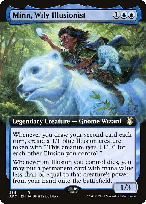 Minn, Wily Illusionist - Forgotten Realms Commander