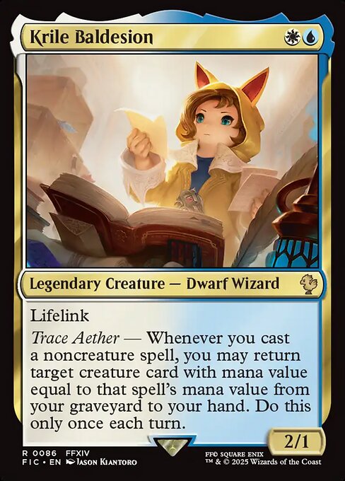 Krile Baldesion - Final Fantasy Commander