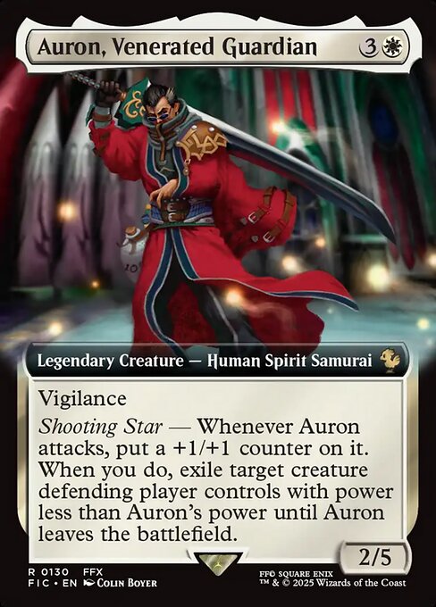 Auron, Venerated Guardian - Final Fantasy Commander
