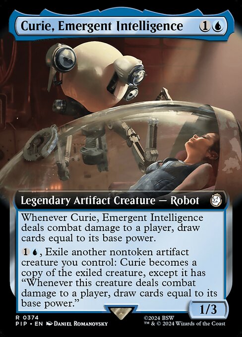 Curie, Emergent Intelligence - Fallout - Extended Art