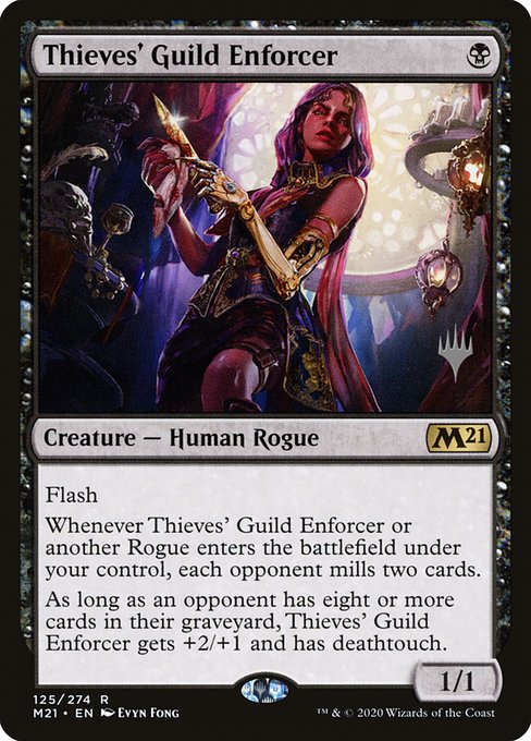 Thieves' Guild Enforcer - Core Set 2021 Promos