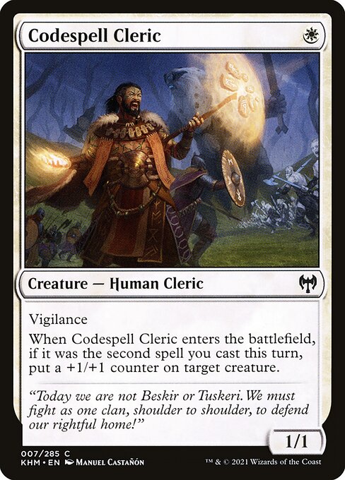 Codespell Cleric - Kaldheim