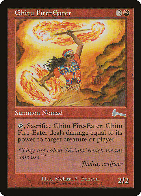 Ghitu Fire-Eater - Urza's Legacy