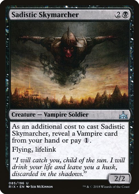 Sadistic Skymarcher - Rivals of Ixalan