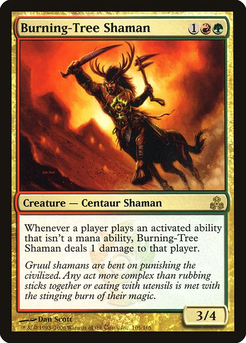 Burning-Tree Shaman - Guildpact