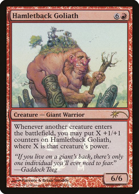 Hamletback Goliath - Resale Promos - Promo Foil