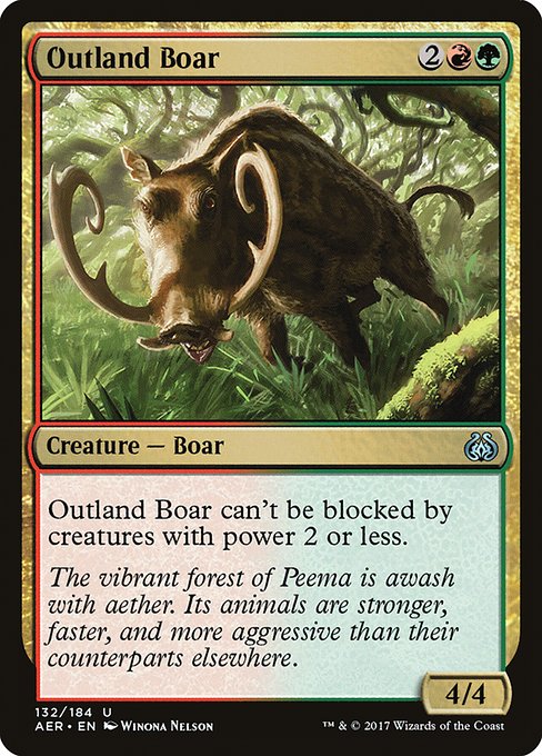 Outland Boar - Aether Revolt