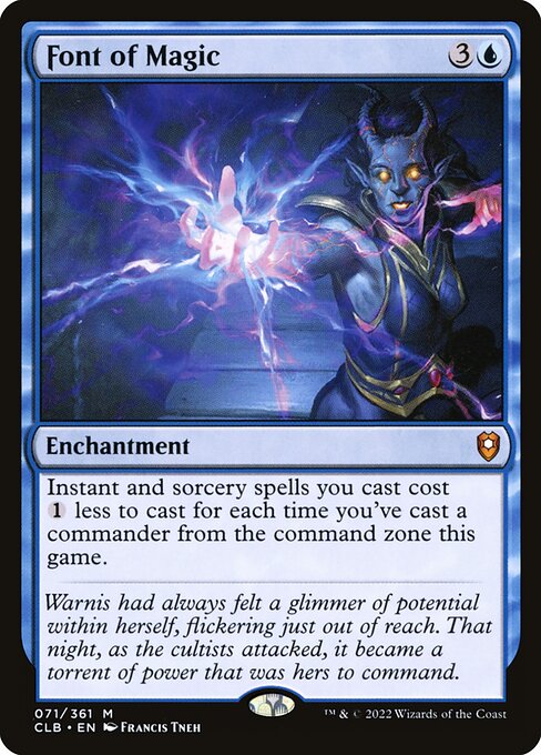 Font of Magic - Commander Legends: Battle for Baldur's Gate