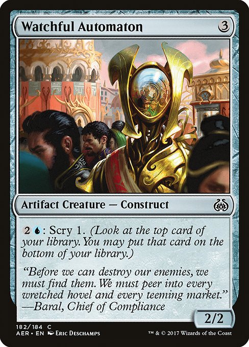Watchful Automaton - Aether Revolt