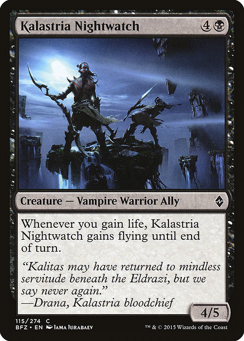 Kalastria Nightwatch - Battle for Zendikar