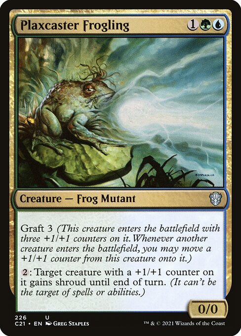 Plaxcaster Frogling - Commander 2021