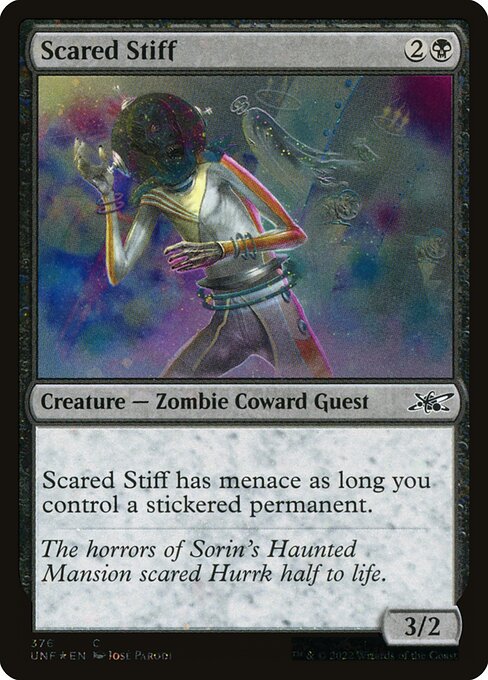 Scared Stiff - Unfinity - Galaxy Foil