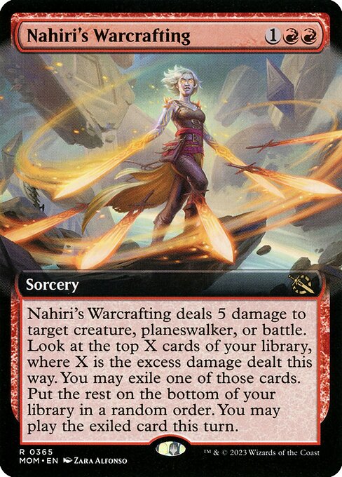 Nahiri's Warcrafting - March of the Machine - Extended Art