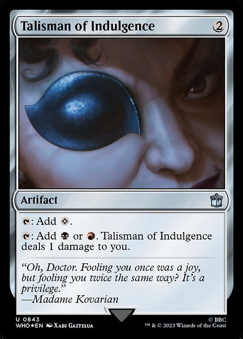 Talisman of Indulgence - Doctor Who - Surge Foil