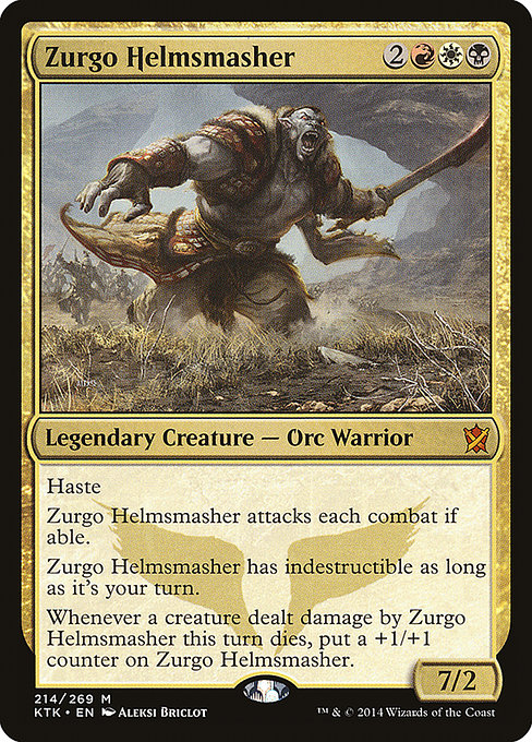 Zurgo Helmsmasher - Khans of Tarkir