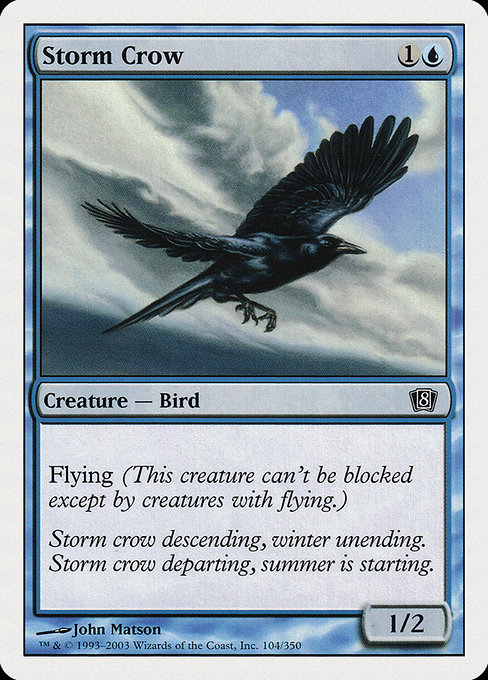 Storm Crow - Eighth Edition