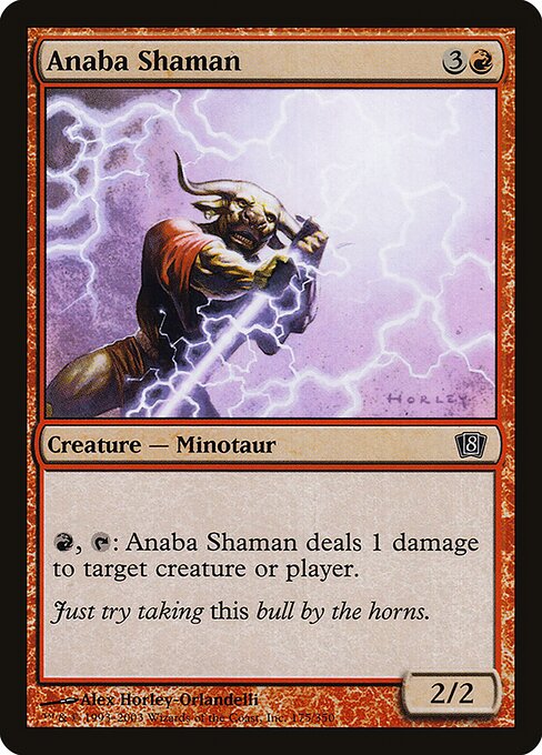 Anaba Shaman - Eighth Edition - Promo Foil