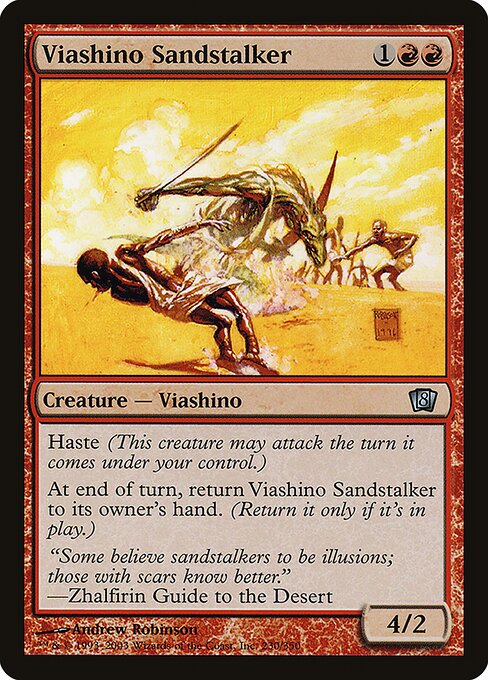 Viashino Sandstalker - Eighth Edition