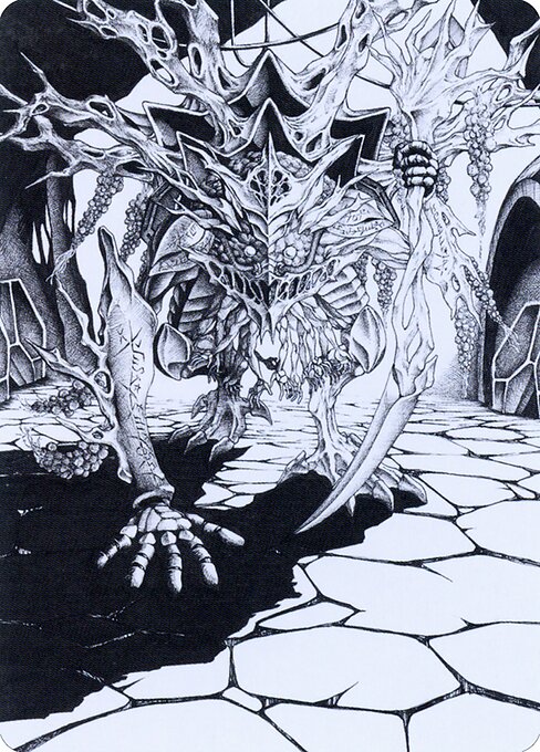 Thrun, Breaker of Silence - Phyrexia: All Will Be One Art Series