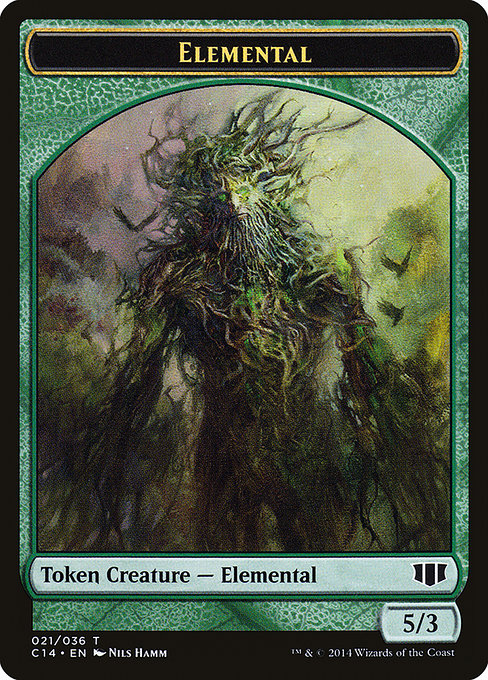 Elemental - Commander 2014 Tokens