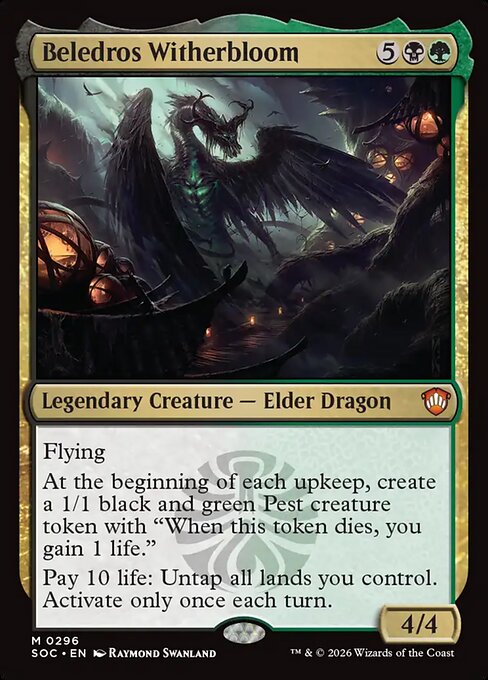 Beledros Witherbloom - Secrets of Strixhaven Commander