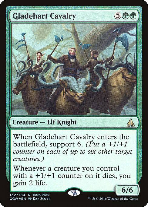 Gladehart Cavalry - Oath of the Gatewatch Promos - Promo Foil