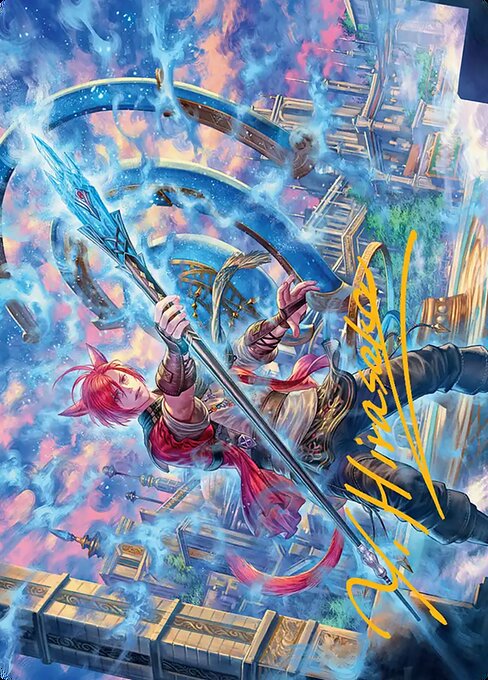 G'raha Tia, Scion Reborn - Final Fantasy Art Series - Borderless