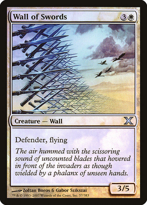 Wall of Swords - Tenth Edition