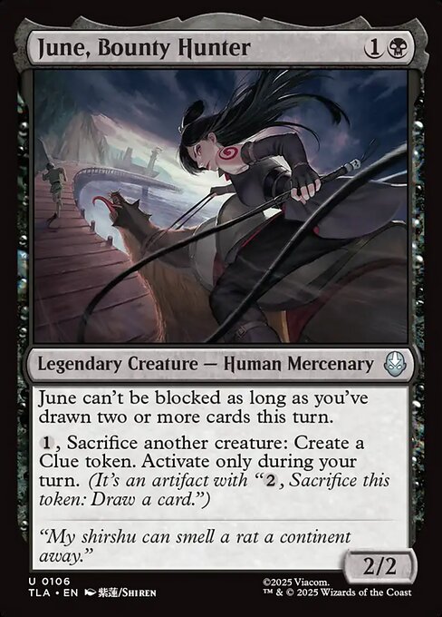 June, Bounty Hunter - Avatar: The Last Airbender