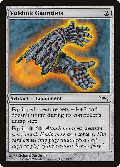 Vulshok Gauntlets - Mirrodin