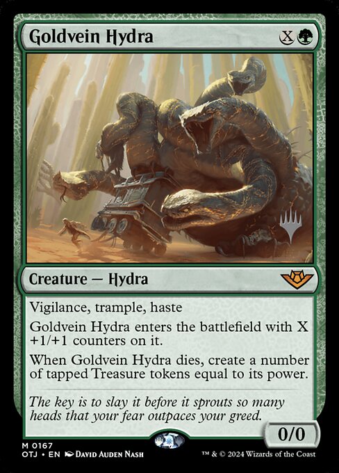 Goldvein Hydra - Outlaws of Thunder Junction Promos