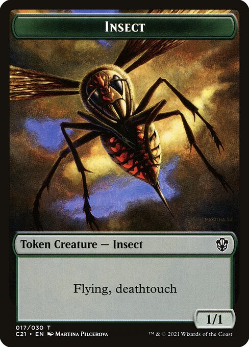 Insect - Commander 2021 Tokens