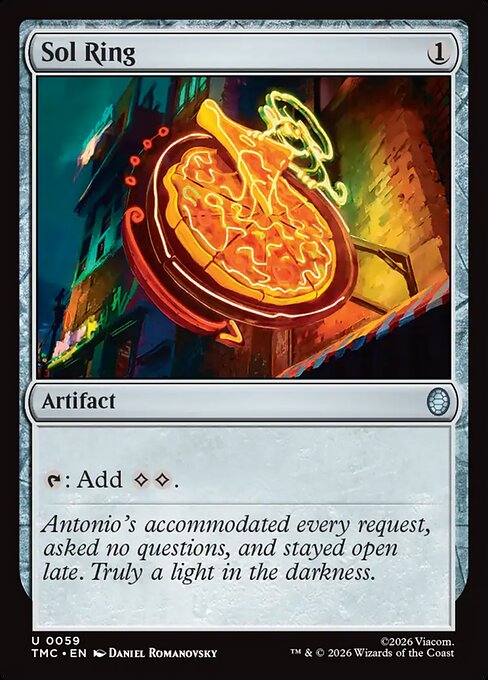 Sol Ring - Teenage Mutant Ninja Turtles Eternal