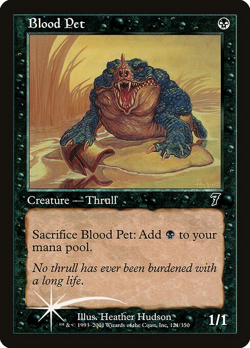 Blood Pet - Seventh Edition - Promo Foil