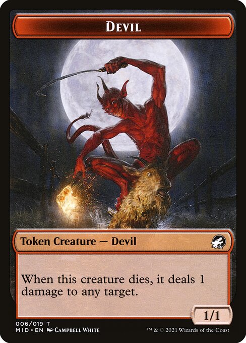 Devil - Innistrad: Midnight Hunt Tokens