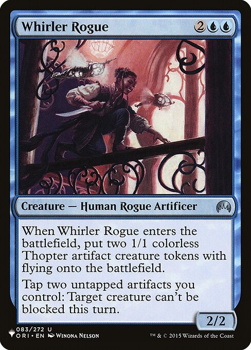 Whirler Rogue - The List