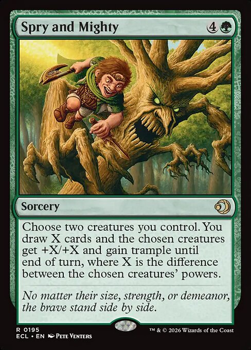 Spry and Mighty - Lorwyn Eclipsed